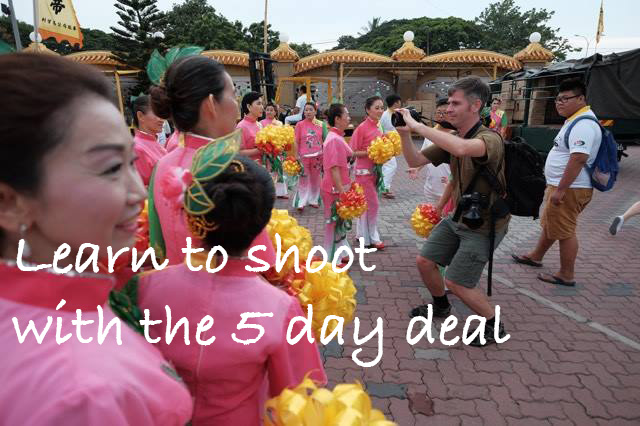 The 5 day deal! – Photography courses for a mega discount.