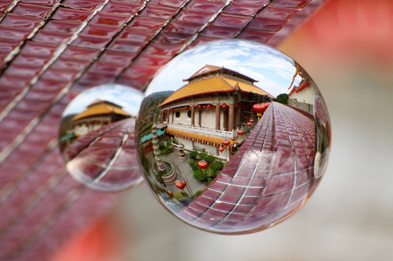 Lensball photography in Malaysia.